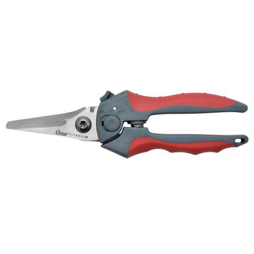 ESCO 200mm Scissors - Utility (Serrated Blade, Spring-loaded / Stainless Steel) EA540LD-11A