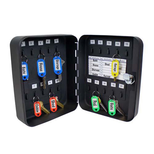 Key Box (Holds 20 Keys) 158x73x200mm