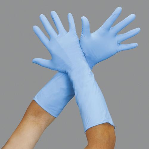 [L] Gloves (Nitrile Rubber / Long / 50 pieces)