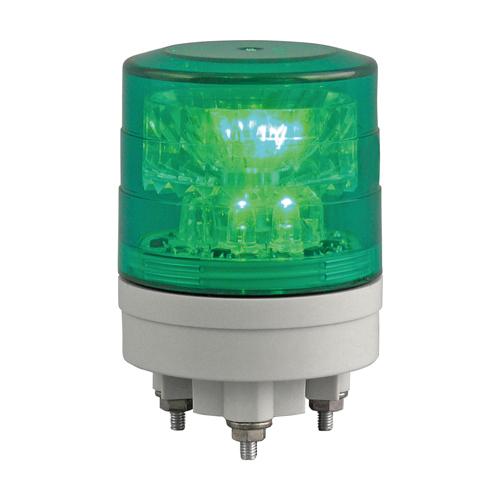 AC/DC 12-24V LED Mini Rotating Light (Green)