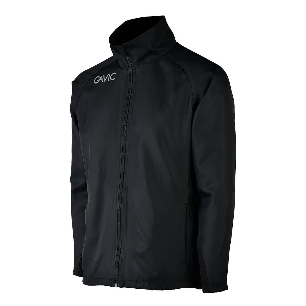 [Gavic] Training Wear Piste Top (Full Zip) with Mesh Lining Boys Black/Black 150
