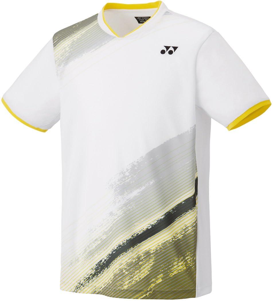 [Yonex] Short-Sleeve Shirt Game Shirt (Fit Style) White (011) S