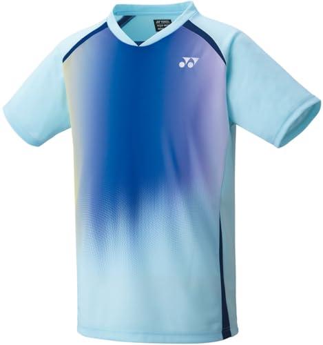 [Yonex] Short-Sleeve Shirt Game Shirt (Fit Style) Aqua Blue (111) O