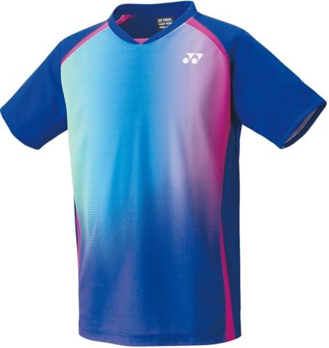 [Yonex] Short-Sleeve Shirt Game Shirt (Fit Style) Midnight Navy (472) M