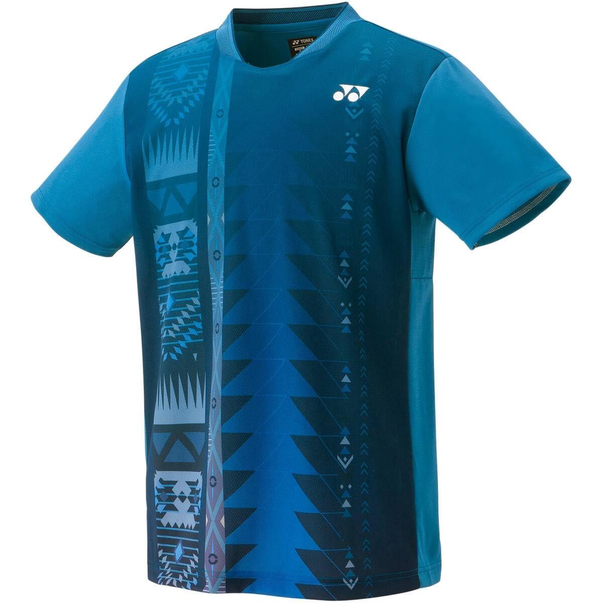 [Yonex] Game Shirt Uni Game Shirt (Fit Style) 10609 Teal Blue (817) S