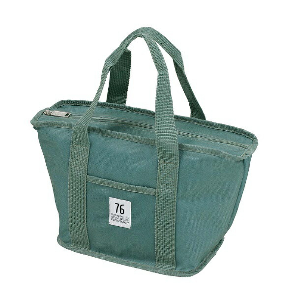 CAPTAIN STAG Insulated Bag Cooler Bag Tote Cooler Bag Capacity 4L S Size Vintage Green 76 Series UE-613 Product Size: (Approx.) Width 335 x Depth 125 x Height 195 mm