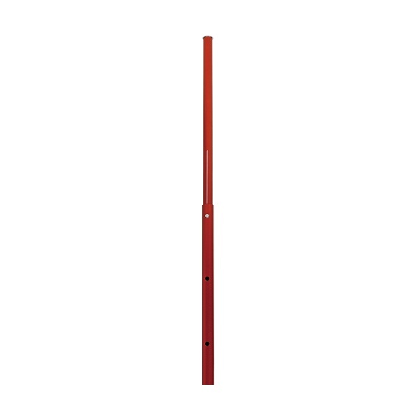 CAPTAIN STAG Tent/Tarp Parts Pole Aluminum Adjustable Pole Outer Diameter 19mm × Maximum Length 1700mm Red UA-4543