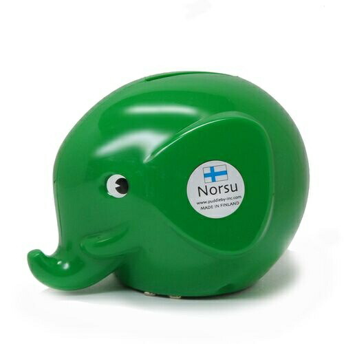 Norsu Elephant Bank Piggy Bank (S) Green