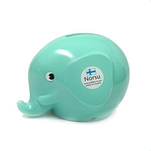 Puddleby Norsu Elephant Bank Cute Stylish Elephant Piggy Bank (S) Mint Green MK20312