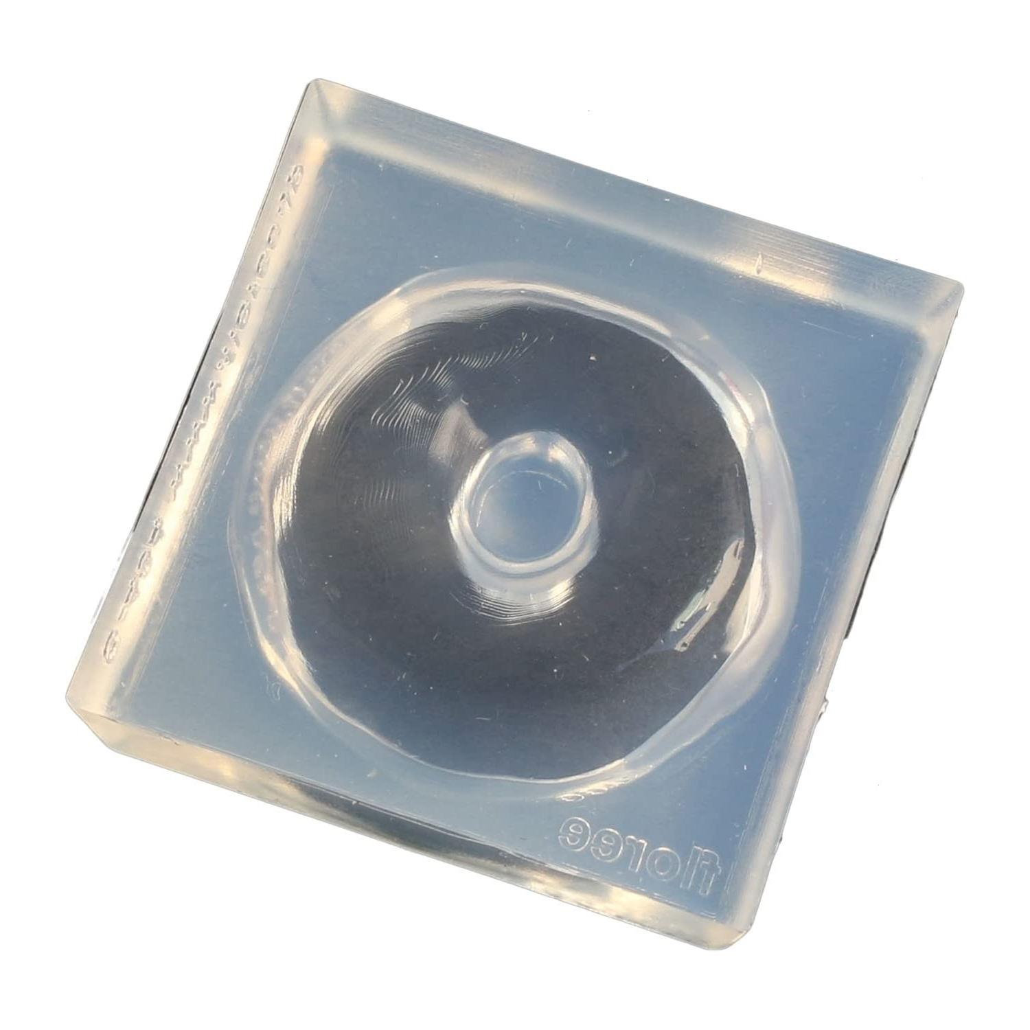 Kamejima Shoten Sweets Resin Craft Soft Mold Donut LL Ring D 1 Piece KAM-REJ-434