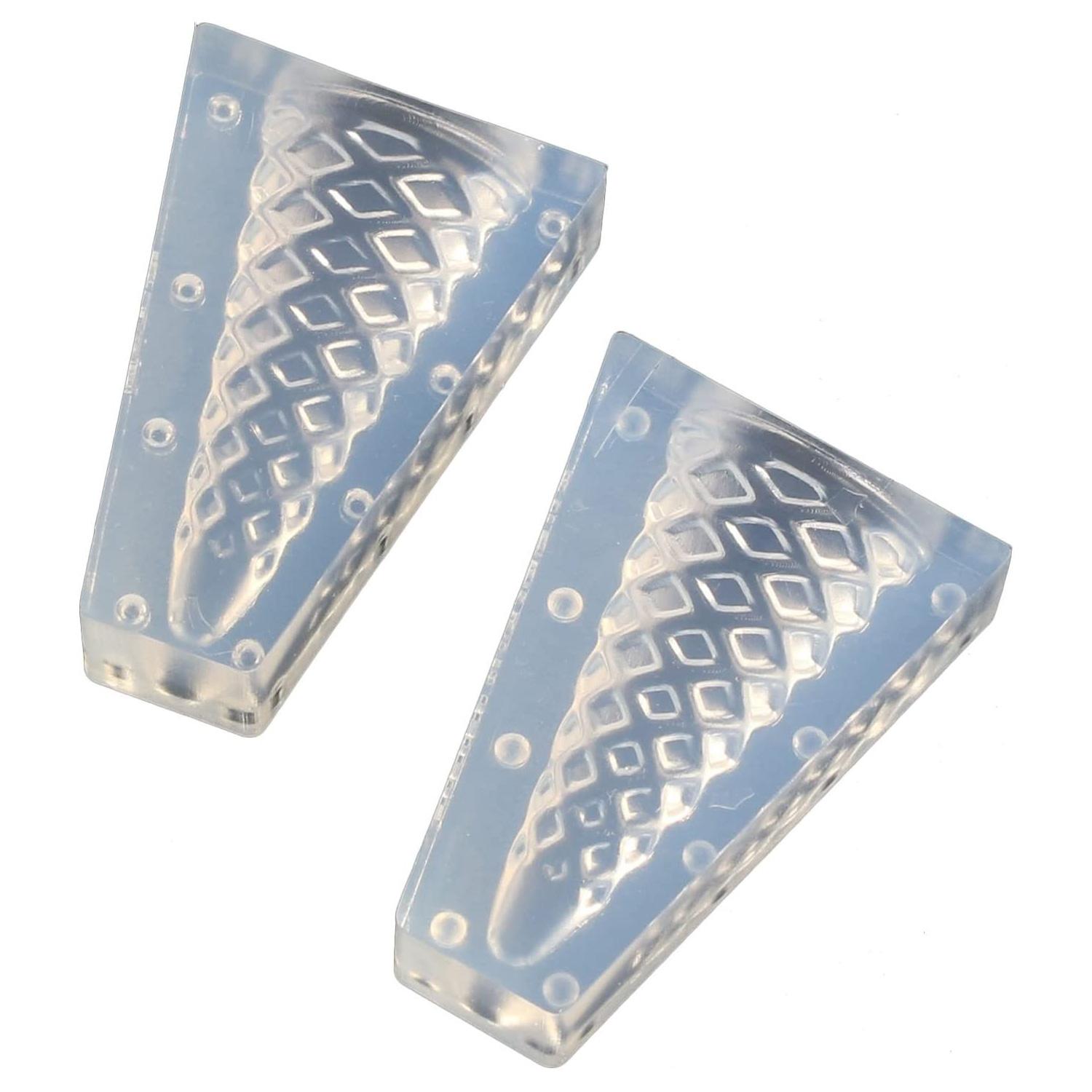 Kamejima Shoten Sweets Resin Craft Soft Mold Cone LL 1 Set KAM-REJ-458