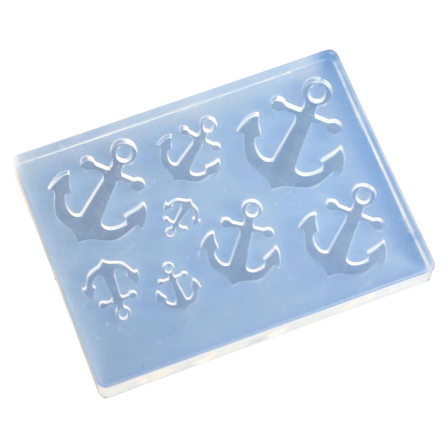 Kamejima Shoten Resin Craft Soft Mold Anchor Charm Set of 1 KAM-REJ-605