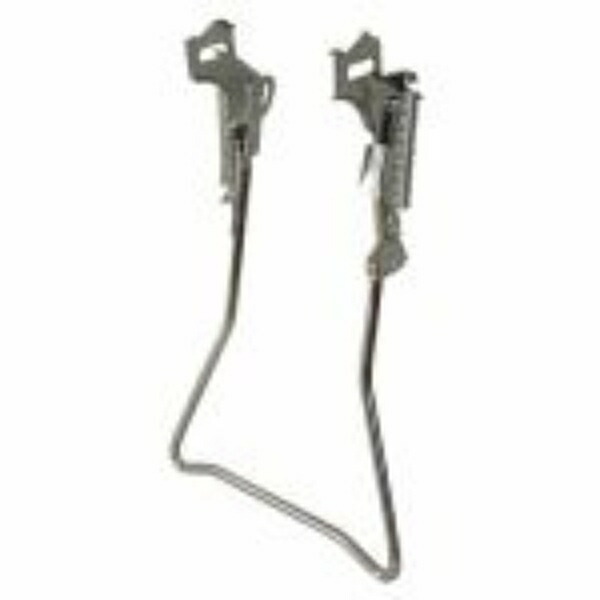 SHOWA INDUSTRIES Bicycle Dual-Purpose Stand for Fixed-Gear Bikes, Suitable for Bikes Without Derailleurs or with Internal Gear Hubs W-11 24 CP 24-inch Chrome-Plated