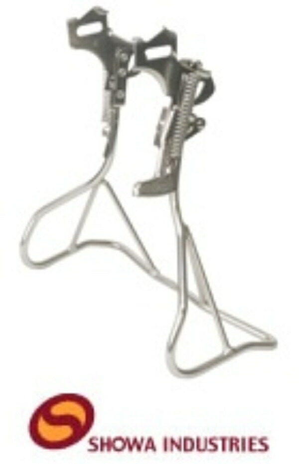 Showa Industries Super Wide Sturdy Stand 24-inch (For External Gear Shifters Only) W-03SW 24 CP Chrome Plated