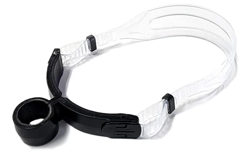 Soltec-swim Center Mount Snorkel Headband BLK Black 205715