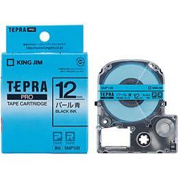KING JIM Tepla PRO Pearl Color Tape 12mm Blue KJ-SMP12BX5