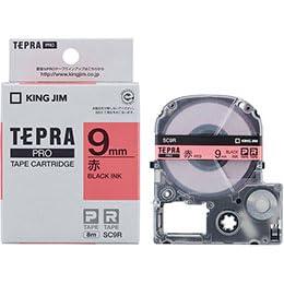 KING JIM Assy King Jim Tepla PRO Tape 9mm Red KJ-SC9RX5 5-Pack