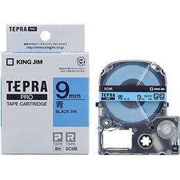 KING JIM Assy King Jim Tepla PRO Tape 9mm Blue KJ-SC9BX5 5-Pack