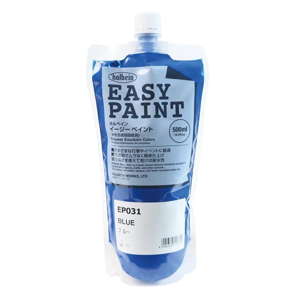 Holbein Easy Paint 500mL Spout Pack A Color Single Color - 16 Colors Total