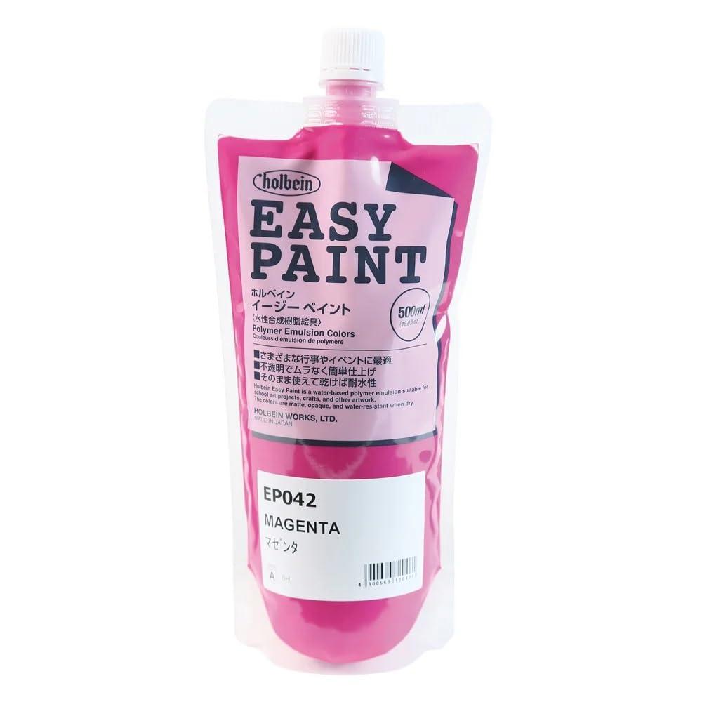 Holbein Easy Paint 500mL Spout Pack A Color Single Color - 16 Colors Total
