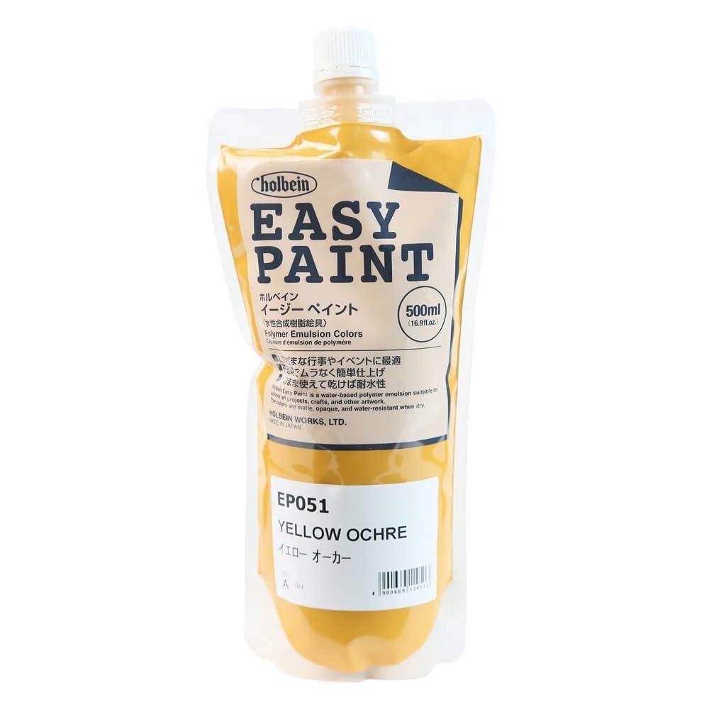 Holbein Easy Paint 500mL Spout Pack A Color Single Color - 16 Colors Total