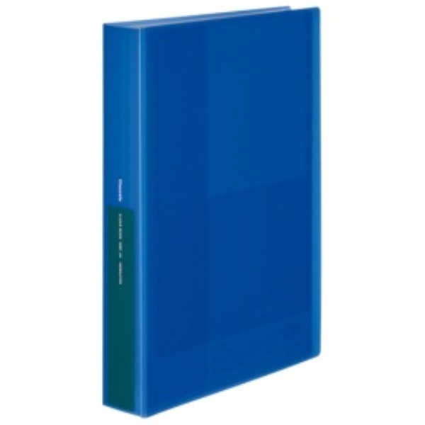 KOKUYO File Clear Book Glassel Fixed Type A4 100 Sheets Blue Ra-GL100B