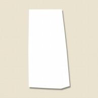 Shimojima Heiko Paper Bag with Gusset Fancy Bag S4 White 16x6.5x32cm 100 Sheets 3072400