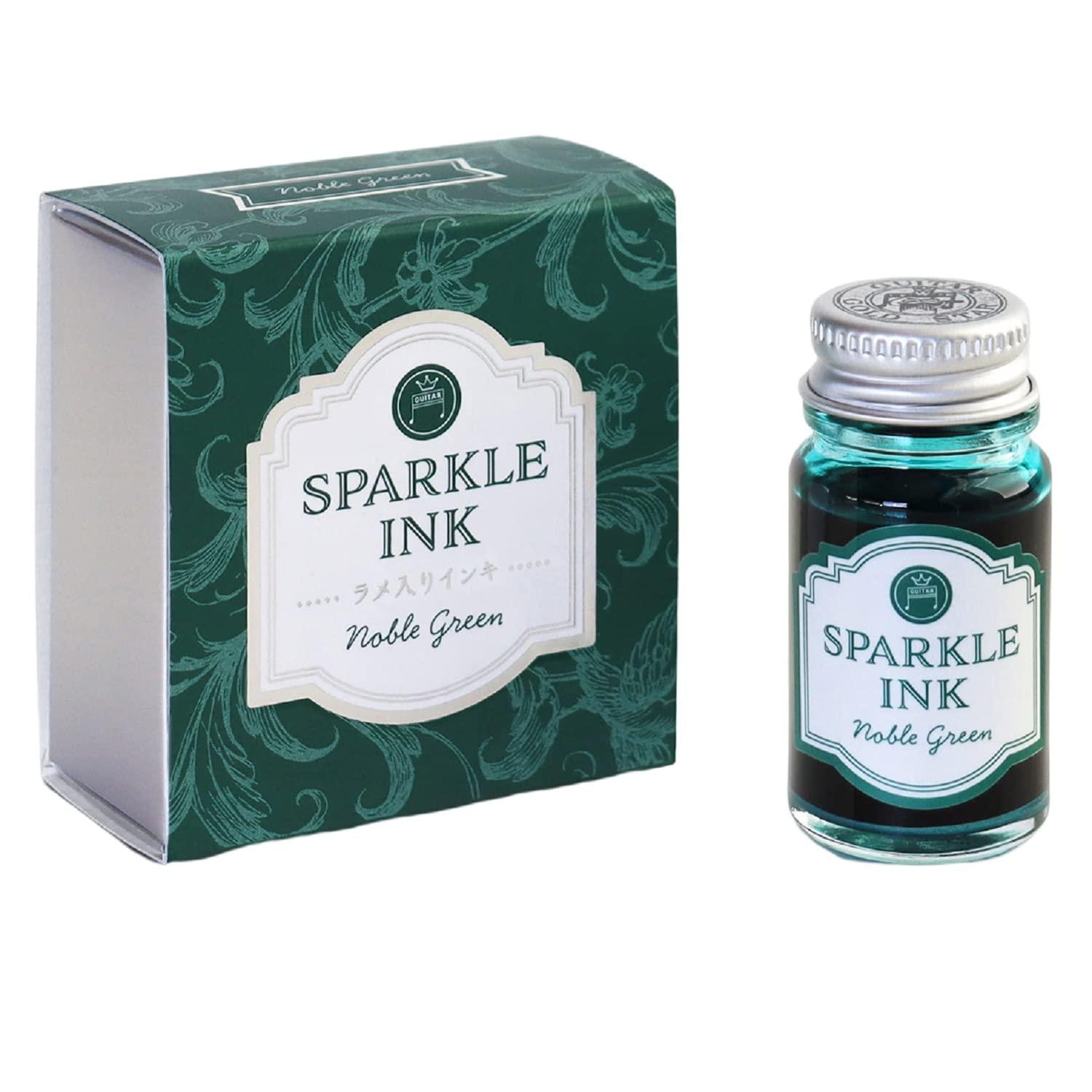 Teranishi Chemical Guitar Sparkle Ink 12ml Noble Green SPA-12ML-T43