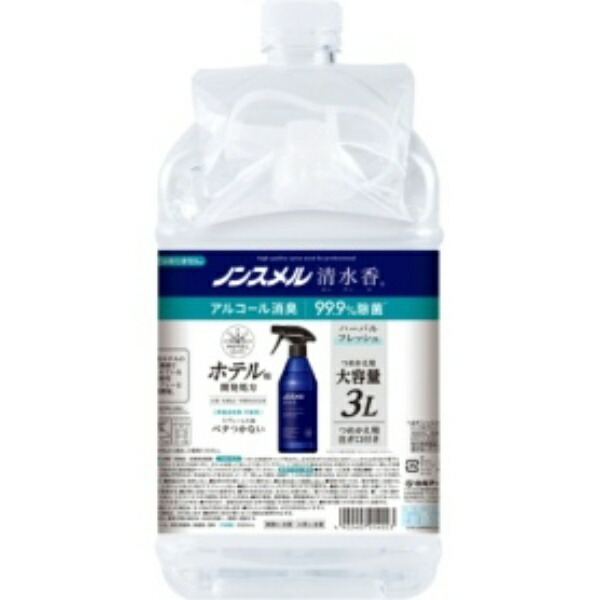 Hakugen Earth Non-Smell Shimizu Kaori Herbal Fresh Refill Large Capacity 3L 1 Bottle