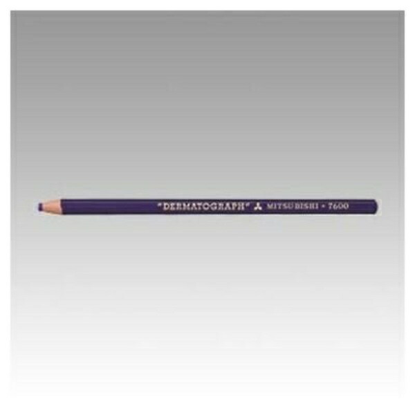 Mitsubishi Pencil Colored Pencil Oil-Based Dermagraph No.7600 Purple 1 Dozen K7600.12