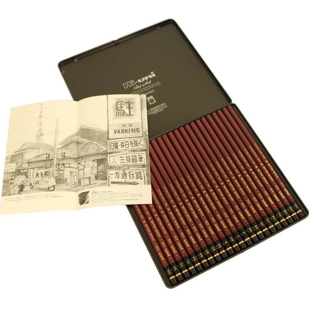 Mitsubishi Pencil High Uni Art Set 22-Piece Set HUAS