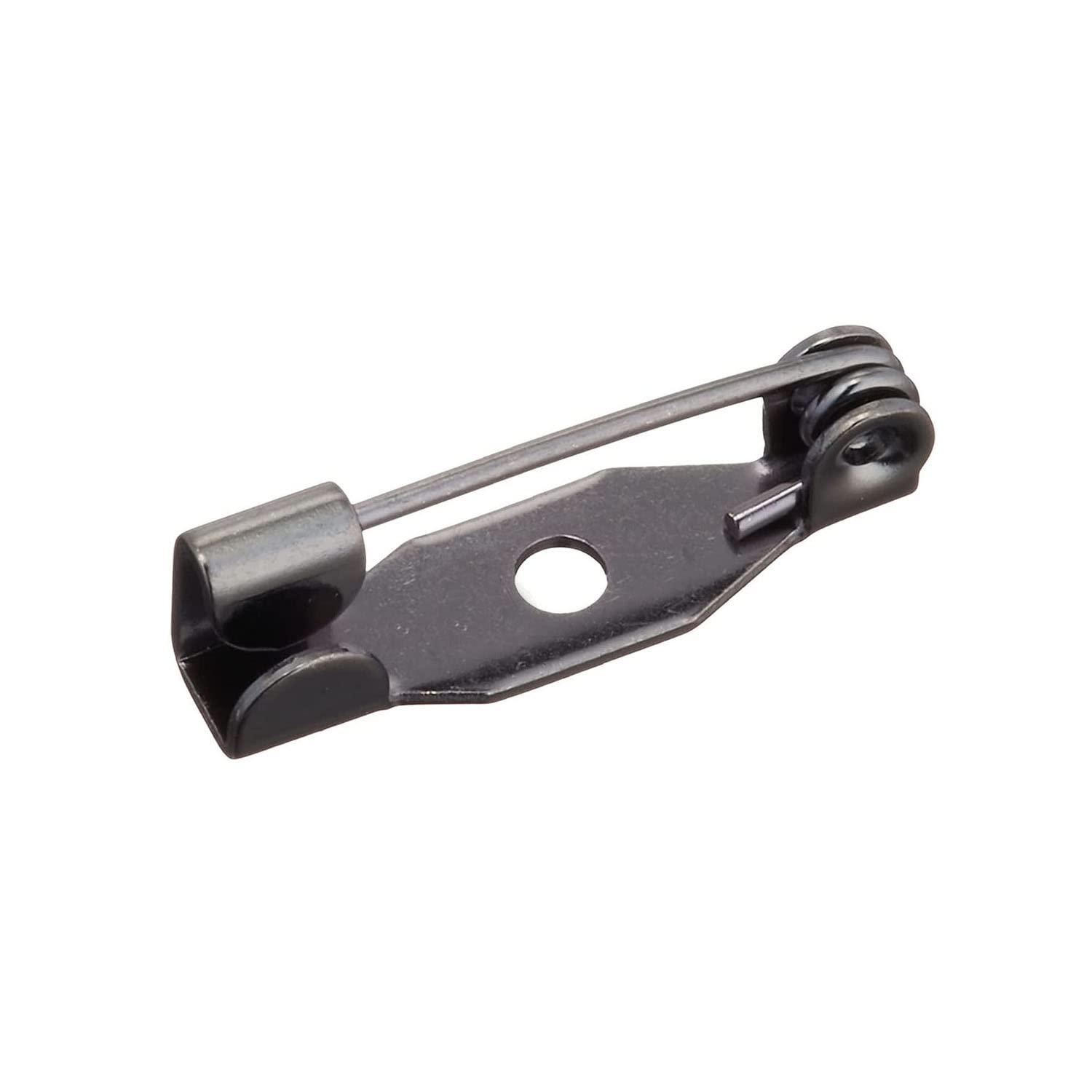 Mazen Products Artificial Flower Pins 15mm Black Nickel 100-Pack [88] AM15-BN-100