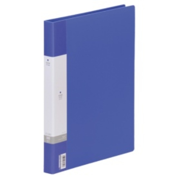 Rihitora Business Card File, Replaceable Type, A4 Size, 30-Hole, 300 Sheets, Blue G8801-8