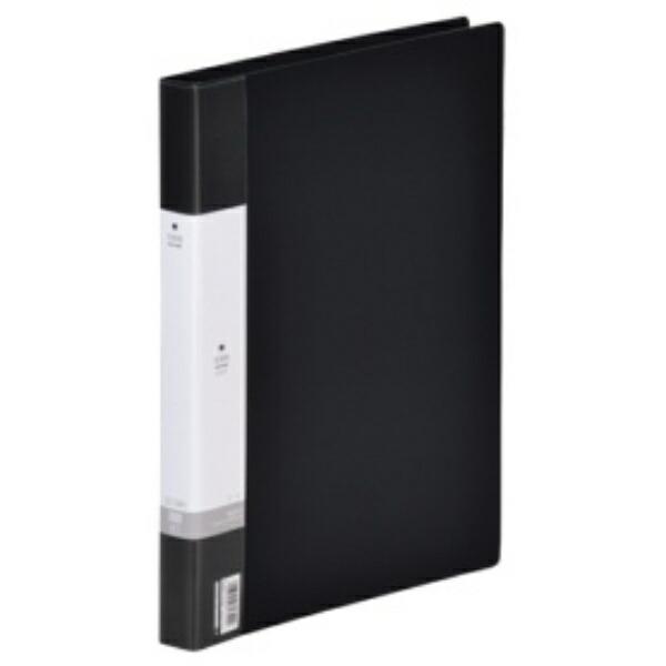 Rihitora Business Card File, Replaceable Type, A4 Size, 30-Hole, 300 Sheets, Black G8801-24