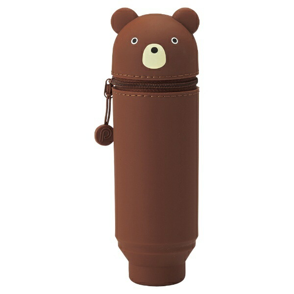 Rihitorabu Stand Pen Case Puni Labo Bear A7712-1