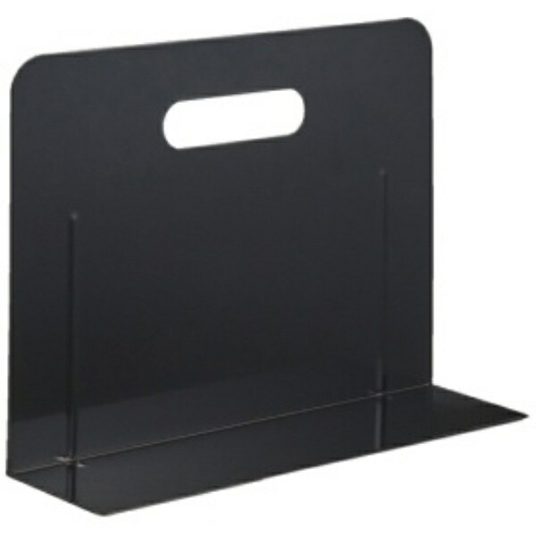 Rihitorabu Bookend Wide Type with Magnet Black A7352-24