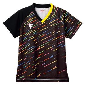 VICTAS Table Tennis Ladies Game Shirt V-LGS306 J.T.T.A. (Japan Table Tennis Ladies Association) Official Black (1000) 3XL 512304