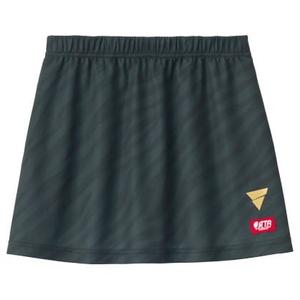 [VICTUS] Table Tennis Game Skirt V-SK504 with Spats JTTA-Approved Moisture-Wicking Quick-Dry Women's Sizes 140cm~2XL Black XL 522502