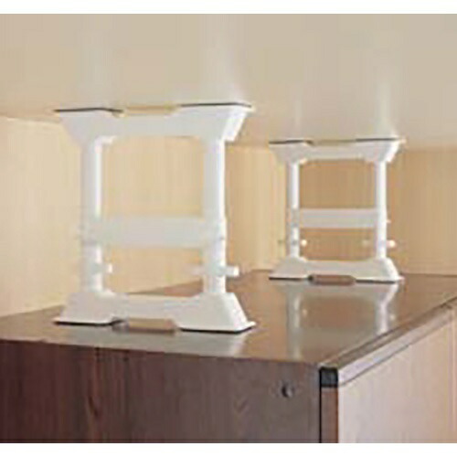 Iris Ohyama Furniture Anti-Tip Rod to Protect Against Furniture Tip-Overs Disaster Preparedness Goods S Height 30-45cm White SP-30W
