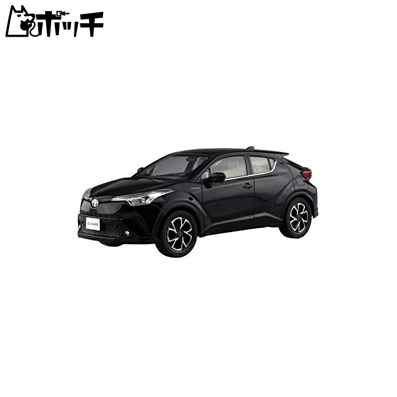 Aoshima Cultural Textbook Co., Ltd. 1/32 The Snap Kit Series Toyota C-HR Black Mica Pre-colored Plastic Model Kit 06-B