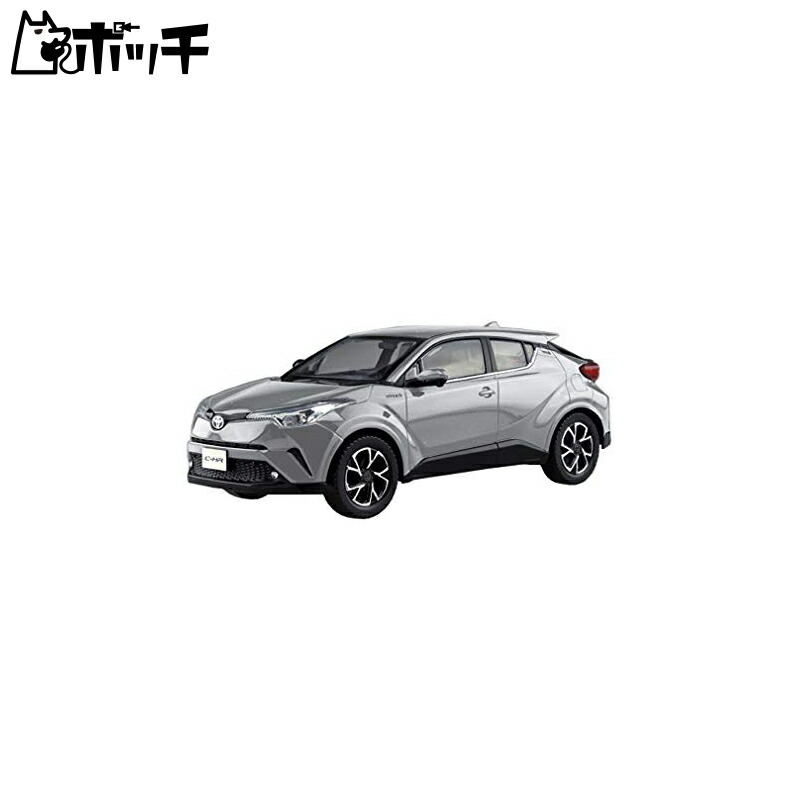 Aoshima Cultural Textbook Co., Ltd. 1/32 The Snap Kit Series Toyota C-HR Metal Stream Metallic Pre-colored Plastic Model Kit 06-C