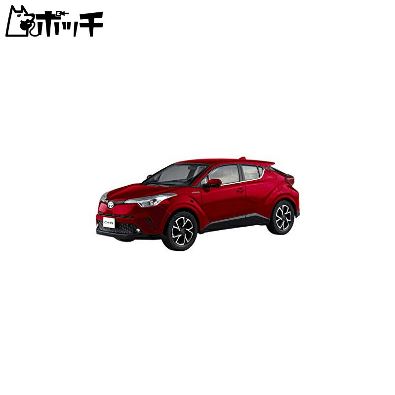 Aoshima Cultural Textbook Co., Ltd. 1/32 The Snap Kit Series Toyota C-HR Sensual Red Mica Pre-colored Plastic Model Kit 06-D