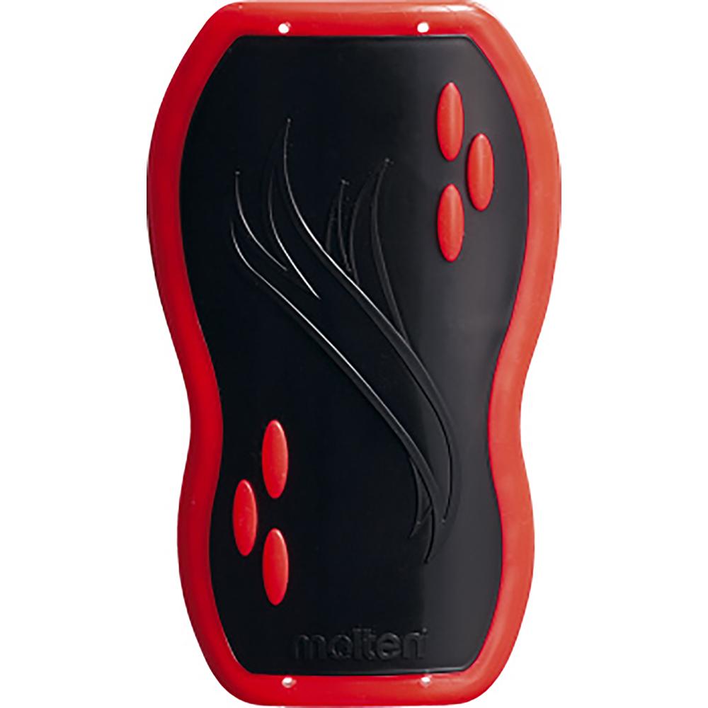 Molten Shin Guard Swansee Size S Black × Red GG0012-KR