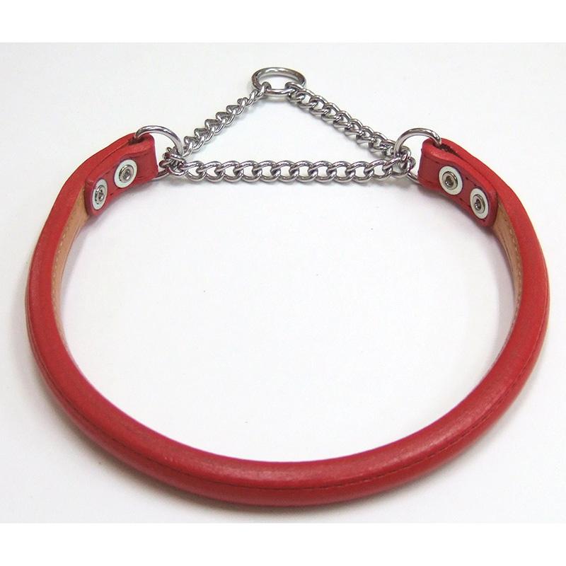 ONS Roll Choke #30 Red (Extra Small Dogs) [Training Collar / Pull Prevention Collar]