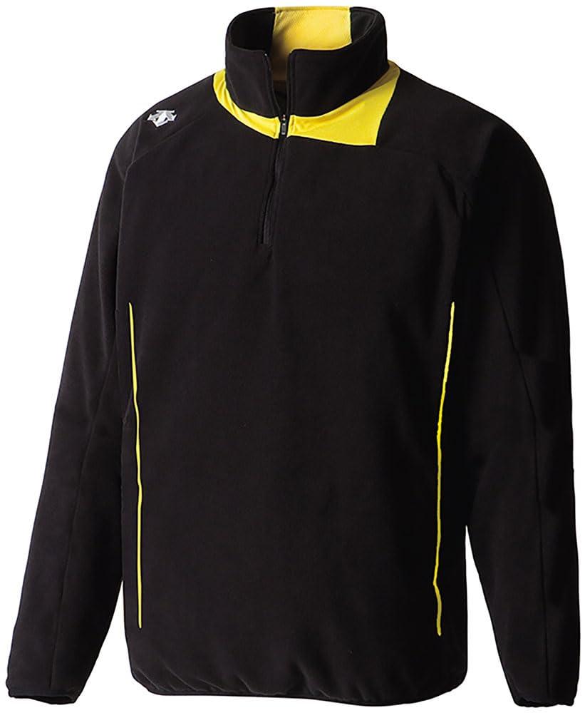 [Descente] Baseball Fleece Half-Zip Junior Fleece Jacket DBX-2460JC Boys Black