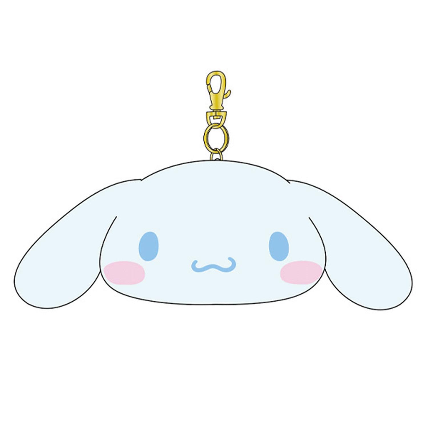 Kei Company Sanrio Characters Face Pass Case Cinnamoroll SAC-PC-CN