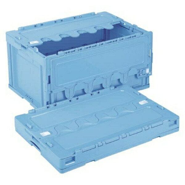 Folding Container with Lid / Blue / 1 Unit CF-S76NR (Blue)