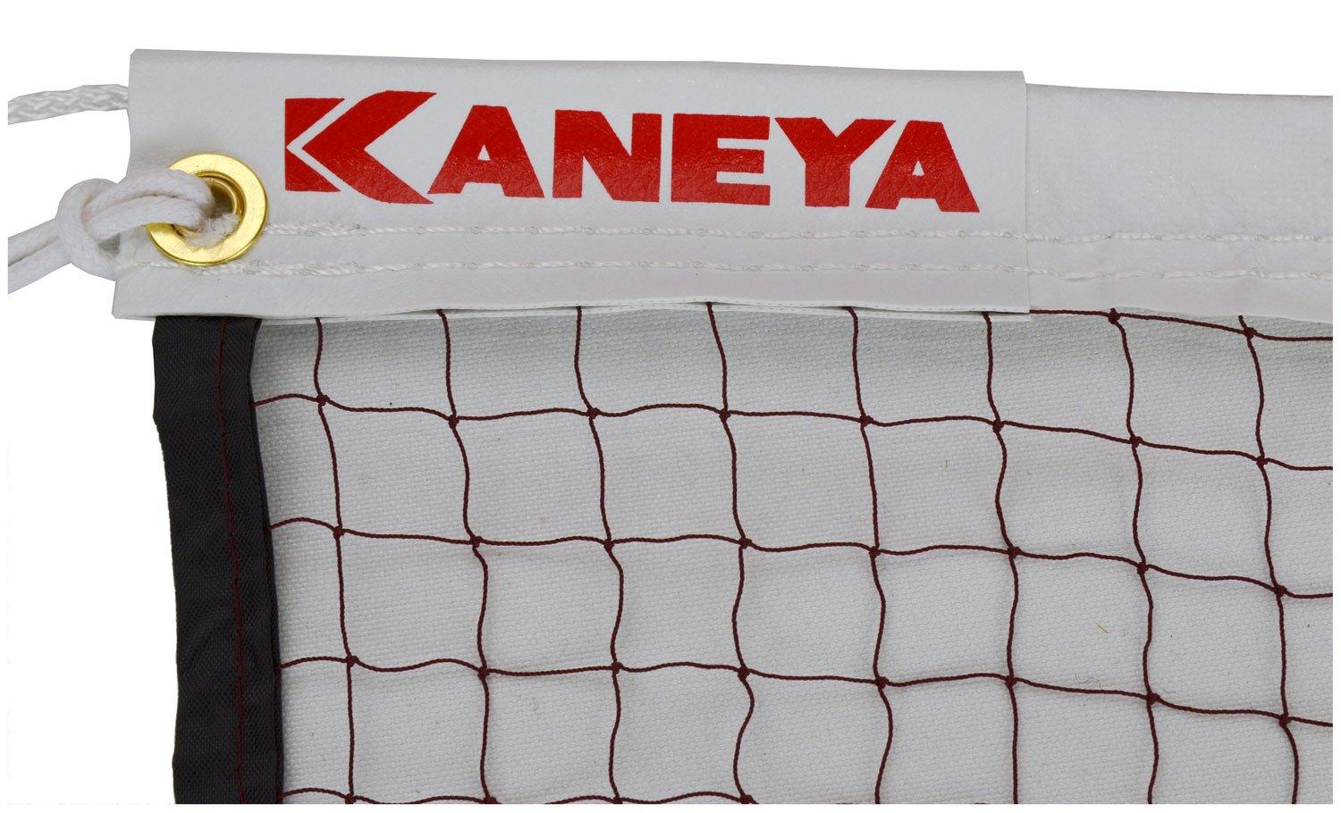 KANEYA Badminton Net N6 Red-Brown K-1459
