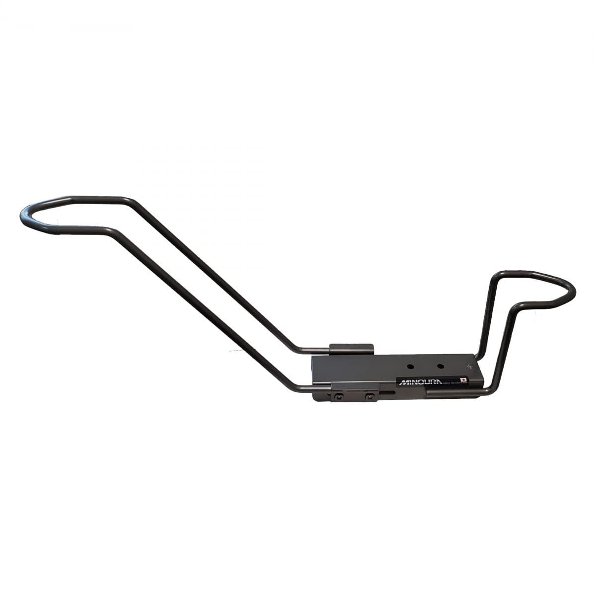 MINOURA Bicycle Display Stand Option 971 Rear Wheel Support for Display Stand, Gray Metallic