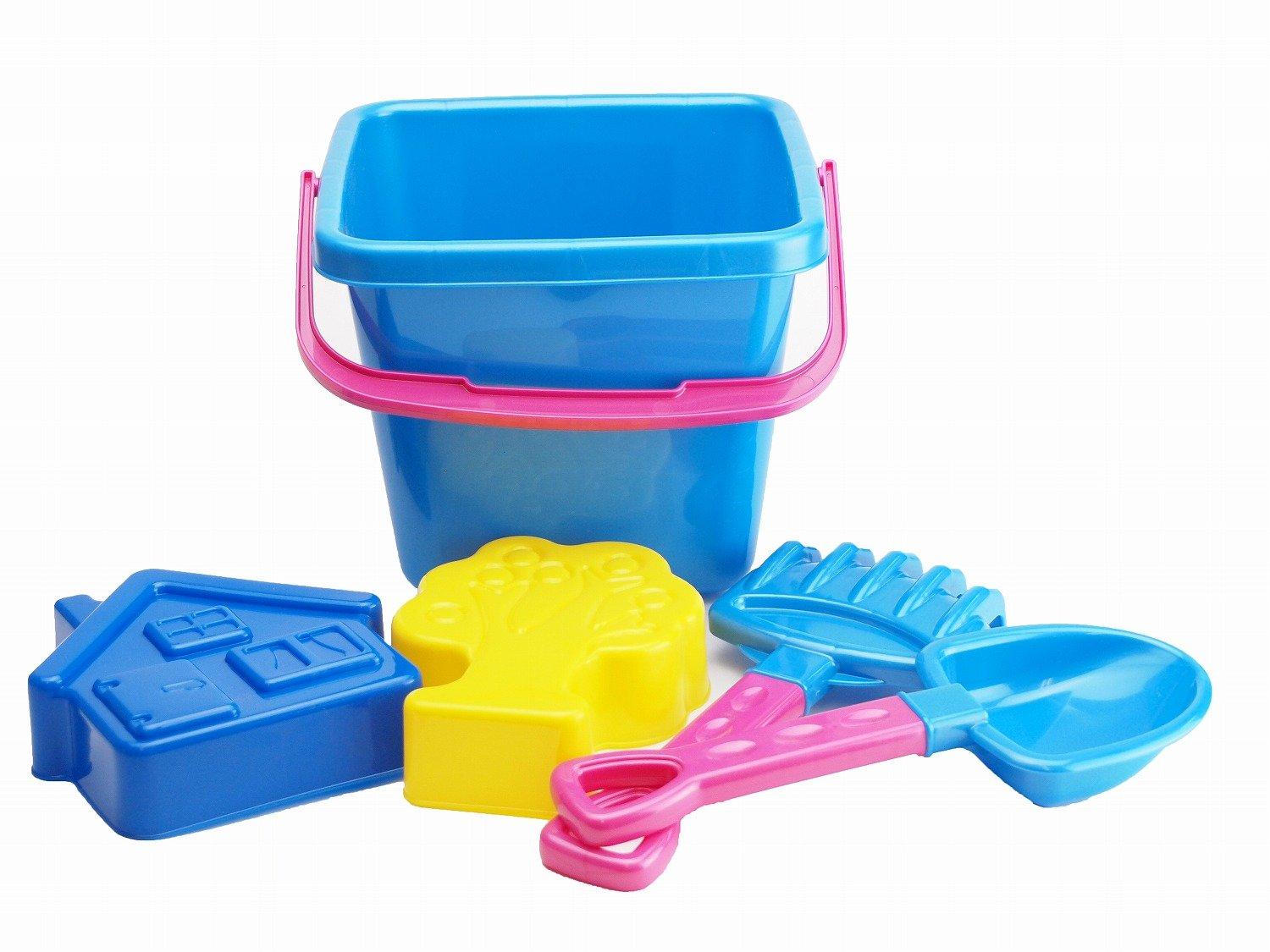 Captain Stag Snow Play Corner Bucket 5-Piece Set Sax ME-1087
